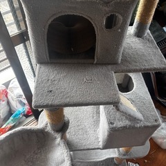 今日１７時まで　猫タワー中古品 の画像