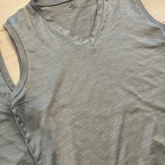 ミズノ ランニング２枚 グレー Mサイズの画像