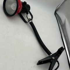 クリップライト レッド 昭和レトロ品 の画像