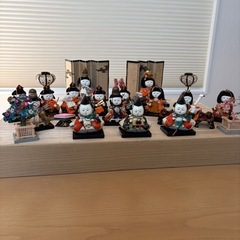 ひな人形(ケース付)の画像