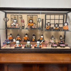 ひな人形(ケース付)の画像