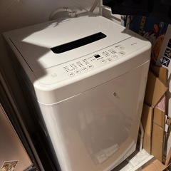 【脱水不可】アイリスオーヤマ IAW-T451 洗濯機 の画像