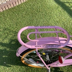 18インチ　自転車（女の子向き）の画像