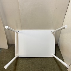 ホワイトテーブル　幅90の画像