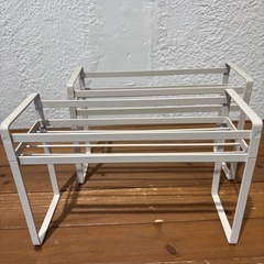 アイアン　飾り台2個セットの画像