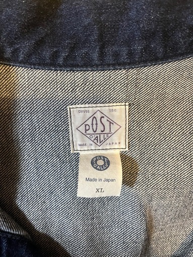 POST O'ALLS Ranchero 2 デニムジャケット XL