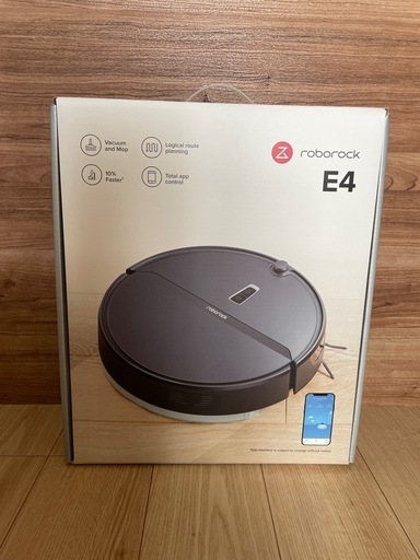 roborock e4 ロボット掃除機 (なべか) 河原町の生活家電《掃除機》の