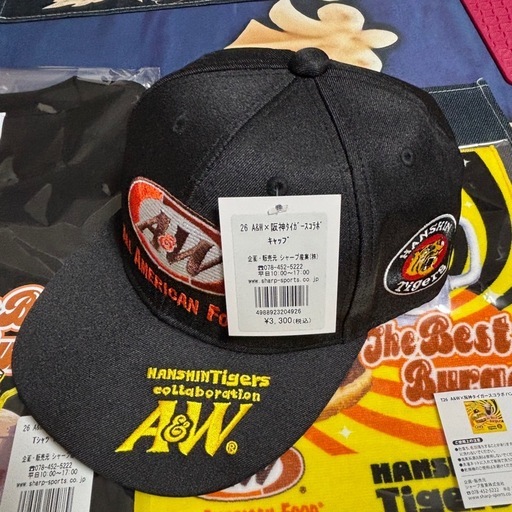 ⭐️新品⭐️A&W阪神コラボグッズ3点セット