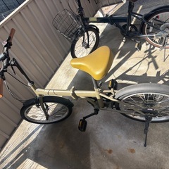 折りたたみ自転車の画像