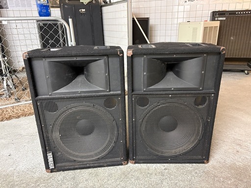 YAMAHA SM115III モニタースピーカー　二つ