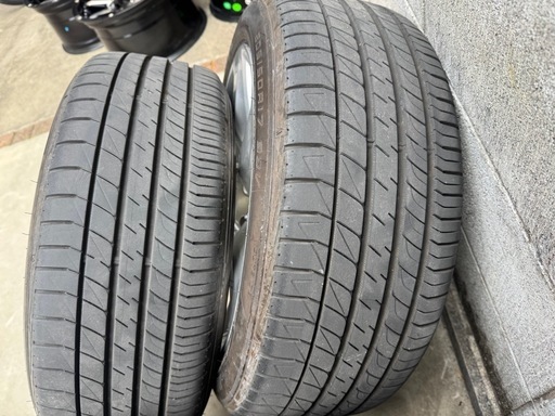 ハイエースなど プラド純正タイヤホイール 17インチ