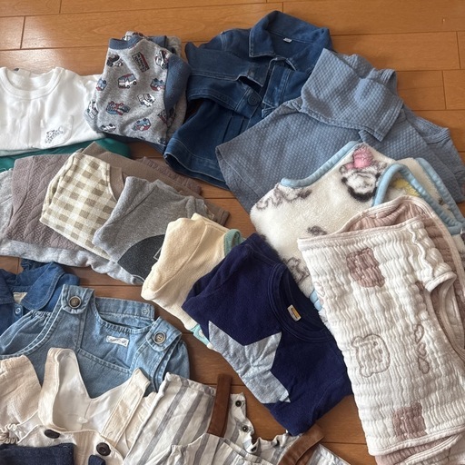 ベビー服　80サイズ、90・95サイズ、靴7足おまとめセット
