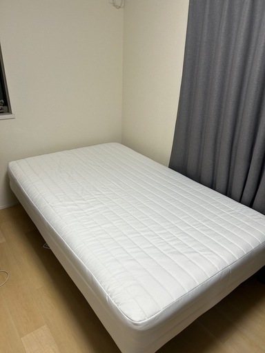 無印良品　足付きマットレス　セミダブル 