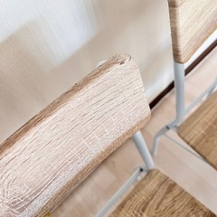 ダイニングテーブル　
チェア4脚セット（ナチュラル木目）の画像