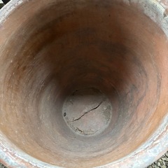 備前焼水がめの画像