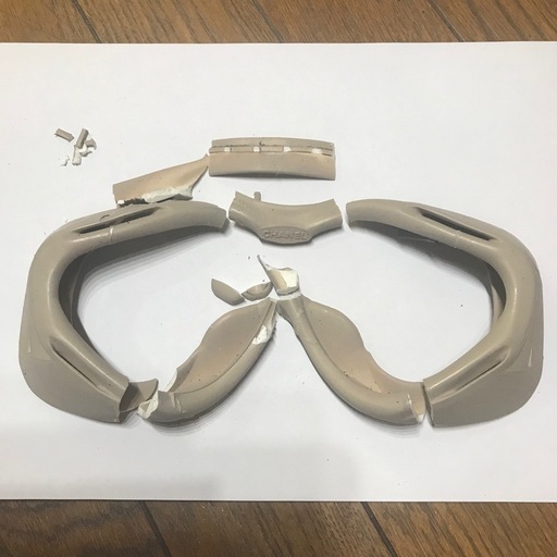 激レア ヴィンテージシャネル スキーゴーグル ジャンク