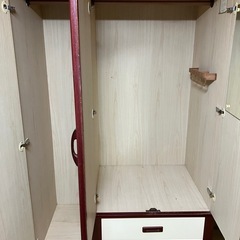 【引き取りに来れる方限定】昭和レトロ洋服タンスの画像