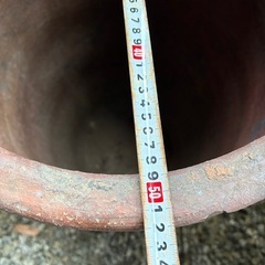 備前焼水がめ②の画像