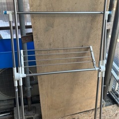 【現状品】洗濯ラック　物干し ランドリーラックの画像