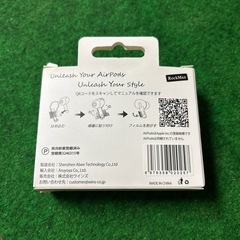 未使用😊AirPodsアートスキン&ケースカバーセット❗️①の画像