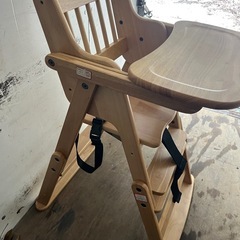 「美品」ハイ＆ロー 2way ハグハグチェア ガードバー付き」の画像