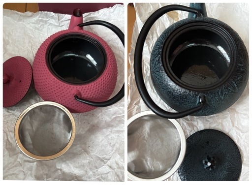 【募集中】南部鉄器 赤青 セット