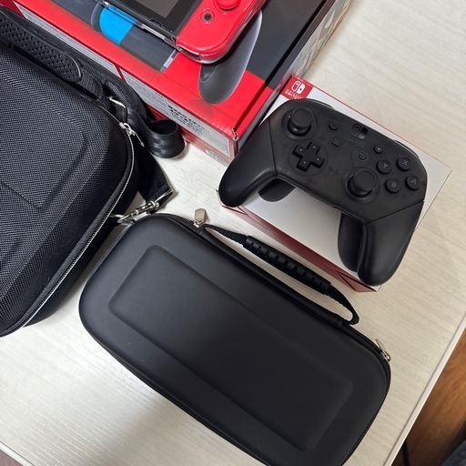 【極美品/即遊べる】Switch本体セット＋プロコン＋パワプロ＋ケース一式