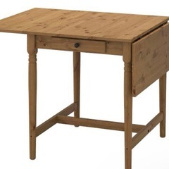 IKEA インガートルプ INGATORP ダイニングテーブル　チェアの画像