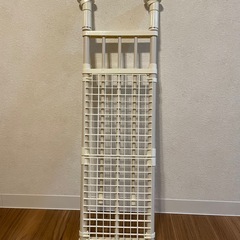 超強力伸縮ラック（69.5〜104cm 耐荷重55〜2 5kg） S-104 ホワイト　つっぱり棚 の画像