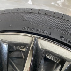 VERSUS フォーレ 18インチ アルミホイール4本セット ※タイヤ要交換／引き取り限定の画像