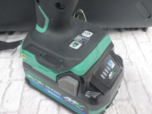 ハイコーキ WH36DC インパクトドライバ バッテリー×2 充電器×1　【ハンズクラフト宜野湾店】