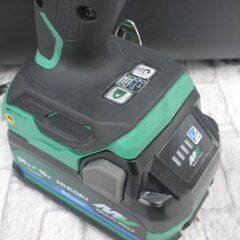 ハイコーキ WH36DC インパクトドライバ バッテリー×2 充電器×1　【ハンズクラフト宜野湾店】の画像