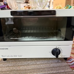 小泉 オーブントースター KS-TS21T-Wの画像