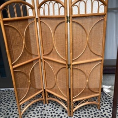 木製衝立の画像