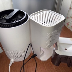 GYP0201 携帯空気清浄機　DH-JH01 ドリテック除湿器ロワンJY-102WTの画像