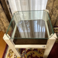 【町田】ヴィンテージ サイドテーブル ショウケースの画像