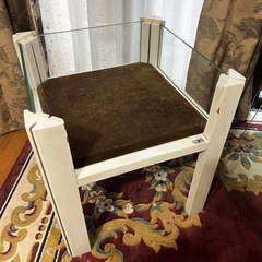 【町田】ヴィンテージ サイドテーブル ショウケースの画像