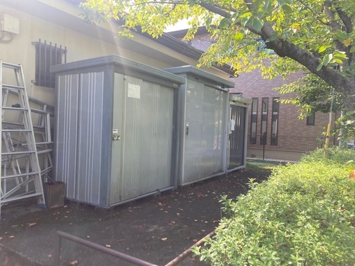 カーポートテラス屋根物置き