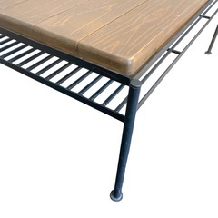 KeLT リビングテーブル　ローテーブル　80cm アンティーク　ビンテージ　男前家具の画像