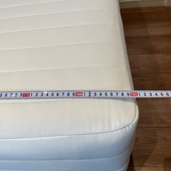 無印良品ポケットコイルセミダブルベッド の画像