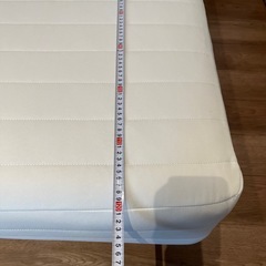 無印良品ポケットコイルセミダブルベッド の画像