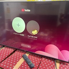 50型薄型テレビTCL 50K600U 50インチ 4K 薄型2019年製造　訳アリ
の画像