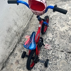 12インチ4輪車HUFFEYキッズバイク🕷️スパイダーマン 🍉プロフ必読の画像