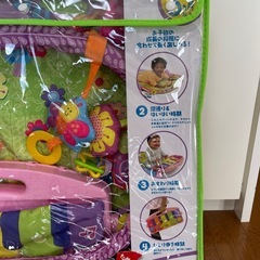 トイザラス　ブルーイン　キックしてあそぼ！ピアノ付きプレイジムの画像