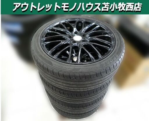 タイヤ付きホイール4本セット APTANY SPORT macro RA301 225/45ZR19 5H 19×7.5J 114.3 +47 中古 苫小牧西店