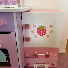 マザーガーデン おままごとキッチン&冷蔵庫セットの画像