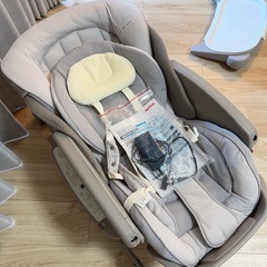 極美品 アップリカ Aprica ユラリズム オート AC ペールグレー 電動の画像