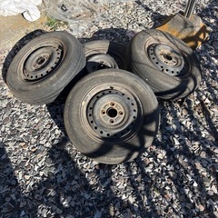 13インチ鉄ホイールの画像