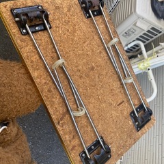 昭和レトロなミニテーブル　花柄の画像