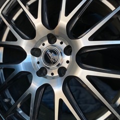 Direction ブラックポリッシュ　19インチアルミタイヤセットの画像